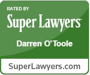 Rated by Super Lawyers - Darren O'Toole